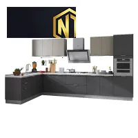 Xưởng Nội ThấtNgọc Thịnh Biên Hòa - Tủ bếp gỗ công nghiệp MDF hiện đại, sang trọng giá rẻ năm 2023 - TBNT21